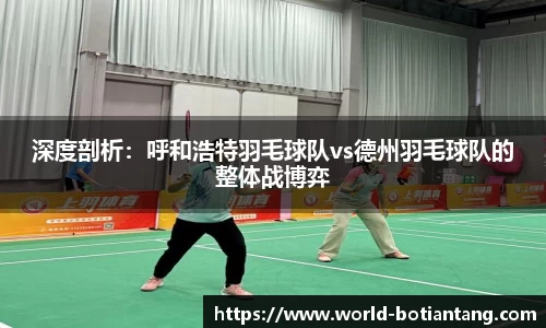 深度剖析：呼和浩特羽毛球队vs德州羽毛球队的整体战博弈